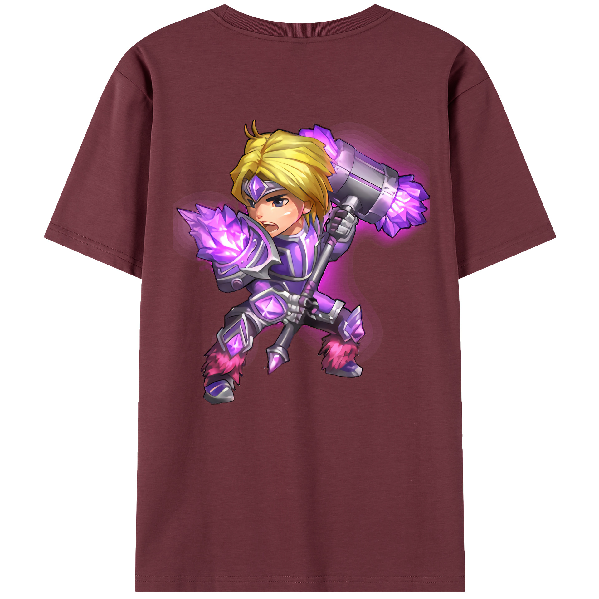 リーグ・オブ・レジェンド League of Legends LOL 綿100％半袖Tシャツ（背面プリント）